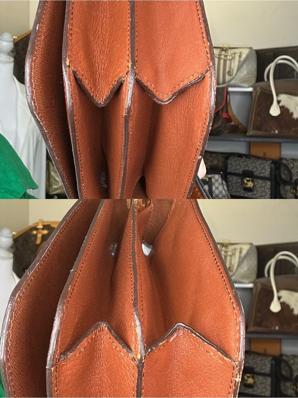 Louis Vuitton Vintage Sac Rond Point Monogram Shoulder Bag | Rare | 2 COAs - Picture 7 of 17